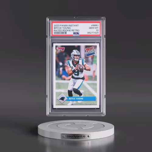 2023 Panini Instant Rated Rookie Retro #RRR1 Bryce Young (PSA 10 GEM MINT)