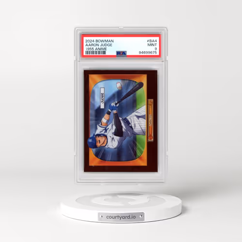 2024 Bowman 1955 Bowman Anime #BA4 Aaron Judge (PSA 9 MINT)