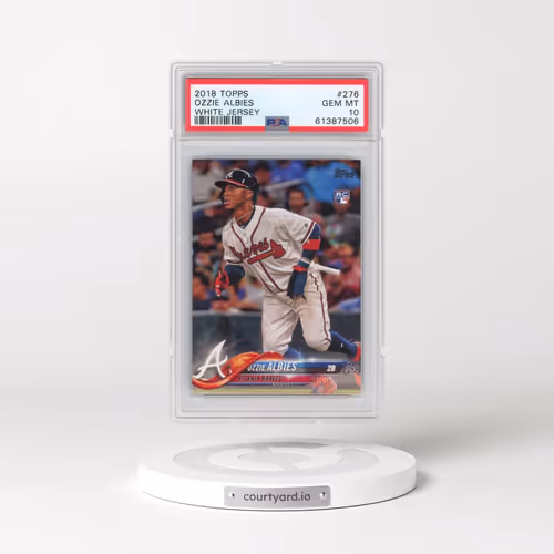 2018 Topps #276 Ozzie Albies (PSA 10 GEM MINT)