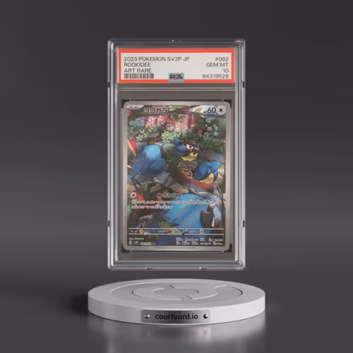 2023 Pokémon Sv2p-Snow Hazard #082 Rookidee - Art Rare (PSA 10 GEM MINT)