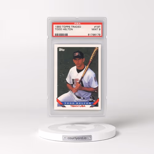 1993 Topps Traded #19T Todd Helton (PSA 9 MINT)