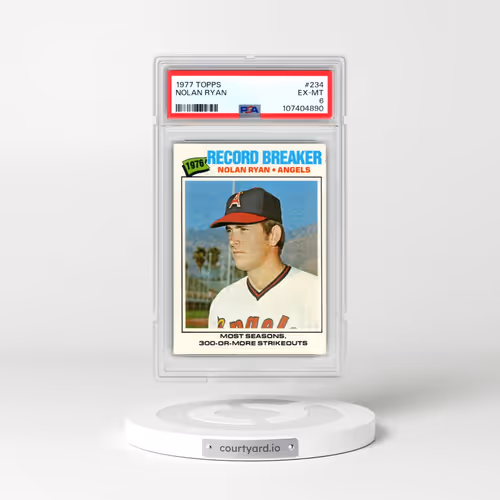 1977 Topps #234 Nolan Ryan (PSA 6 EX-MT)