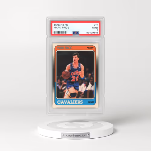 1988 Fleer #25 Mark Price (PSA 9 MINT)