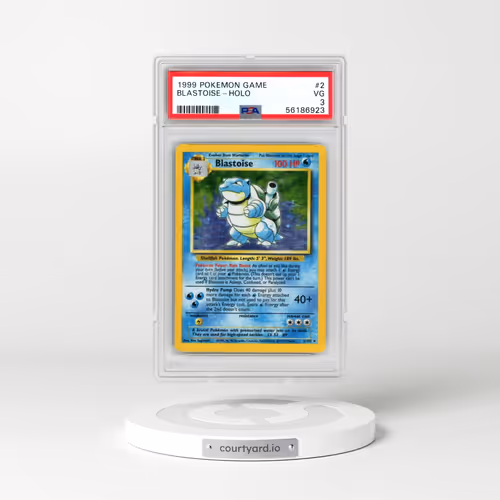 1999 Pokémon Game #2 Blastoise - Holo (PSA 3 VG)