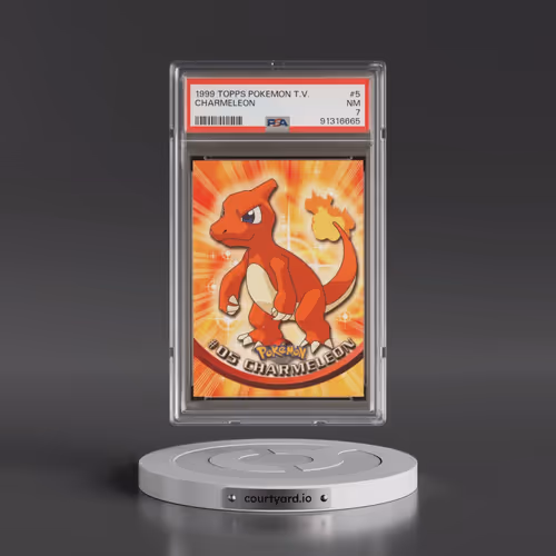 1999 Topps Pokémon TV #5 Charmeleon (PSA 7 NM)