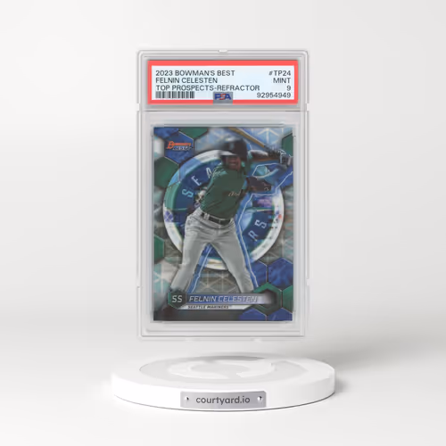 2023 Bowman's Best Top Prospects #TP24 Felnin Celesten - Refractor (PSA 9 MINT)