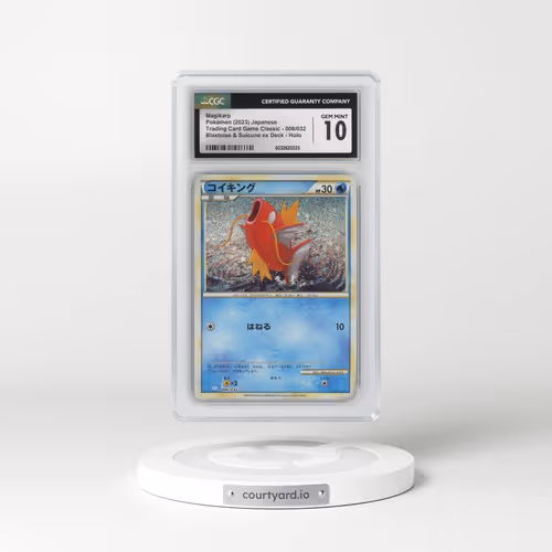 2023 Trading Card Game Classic - CLF, CLL, CLK #006/032 Magikarp - Holo Blastoise & Suicune ex Deck - CLK (CGC 10 GEM MINT)