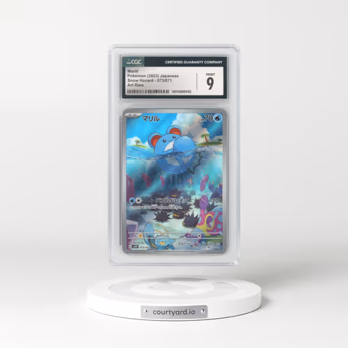 2023 Snow Hazard #073/071 Marill - Art Rare (CGC 9 MINT)