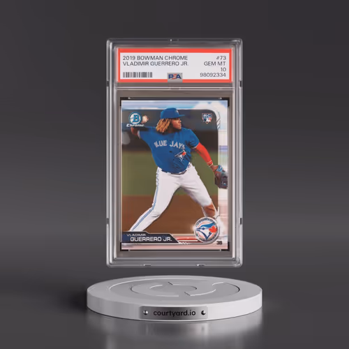 2019 Bowman Chrome #73 Vladimir Guerrero Jr. (PSA 10 GEM MINT)