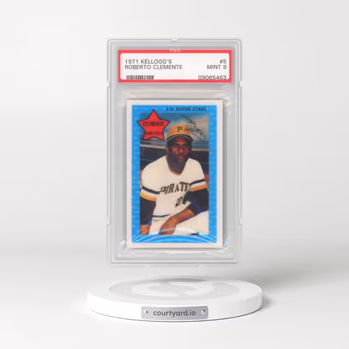 1971 Kellogg's #5 Roberto Clemente (PSA 9 MINT)