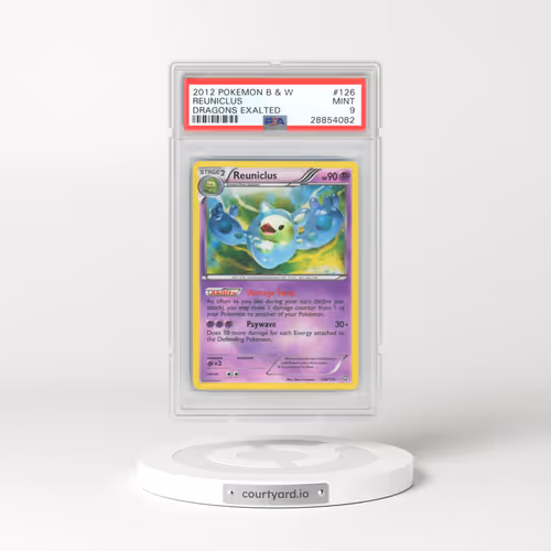 2012 Pokémon Black & White Dragons Exalted #126 Reuniclus (PSA 9 MINT)