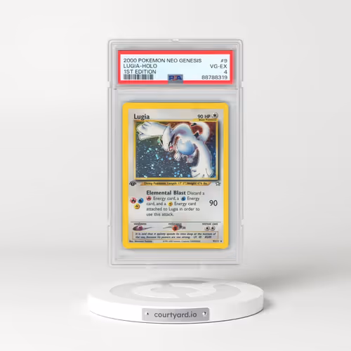 2000 Pokémon Neo Genesis #9 Lugia - 1st Edition Holo (PSA 4 VG-EX)