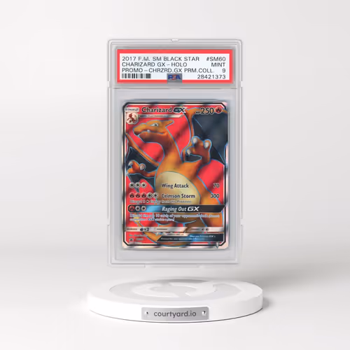 2017 Pokémon SM Black Star Promo #SM60 Charizard GX - Holo Full Art Charizard GX Premium Collection