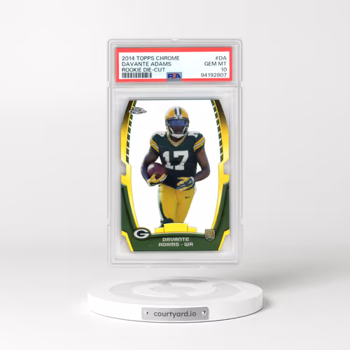 2014 Topps Chrome Rookie Die-Cut #DA Davante Adams (PSA 10 GEM MINT)