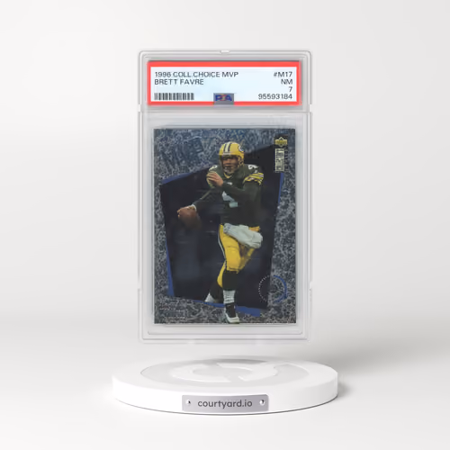 1996 Collector's Choice MVP #M17 Brett Favre (PSA 7 NM)