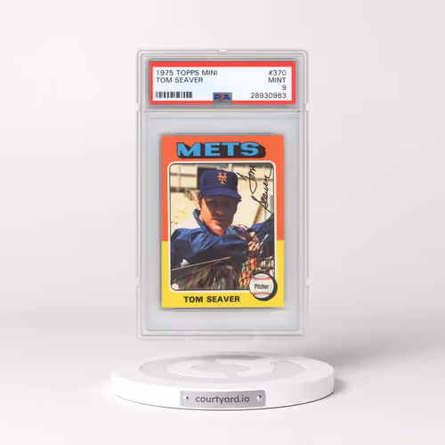 1975 Topps Mini #370 Tom Seaver (PSA 9 MINT)