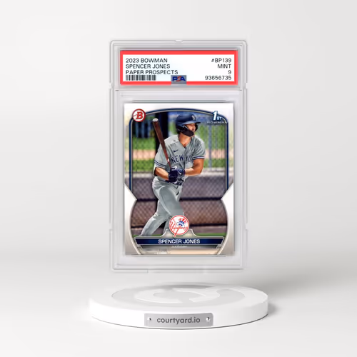 2023 Bowman Paper Prospects #BP139 Spencer Jones (PSA 9 MINT)