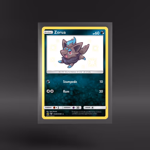 Hidden Fates Shiny Vault #SV25/SV94 Zorua
