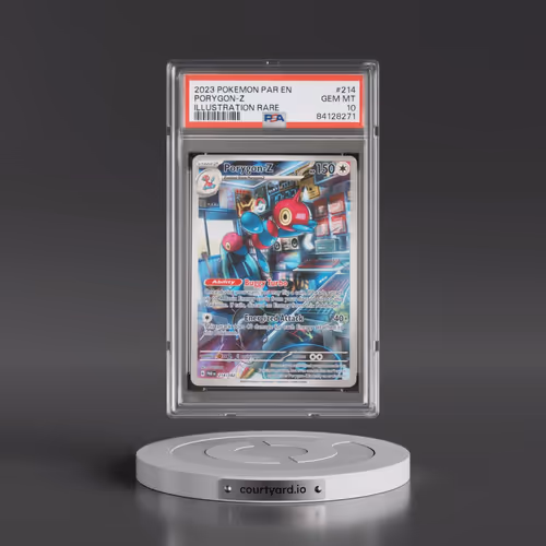 2023 Pokémon Par EN-Paradox Rift #214 Porygon-Z - Illustration Rare (PSA 10 GEM MINT)