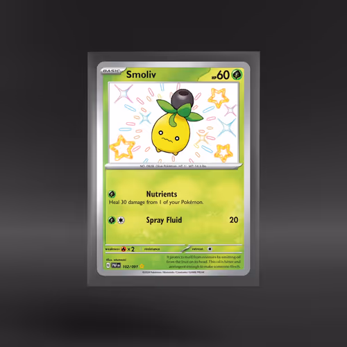 Paldean Fates #102/091 Smoliv