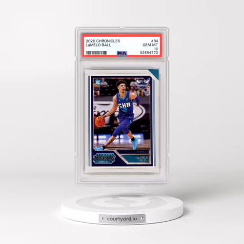 2020 Panini Chronicles #84 LaMelo Ball (PSA 10 GEM MINT)