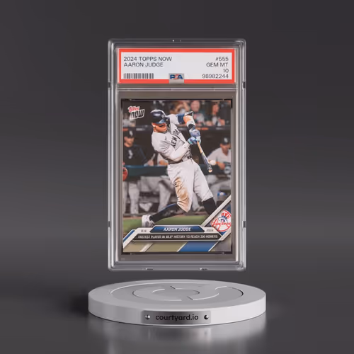 2024 Topps Now #555 Aaron Judge (PSA 10 GEM MINT)