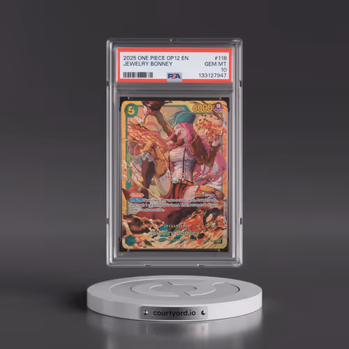2025 One Piece OP12-Legacy of the Master #118 Jewelry Bonney (PSA 10 GEM MINT)