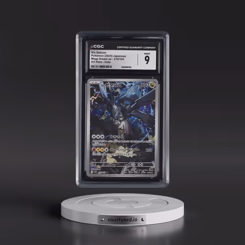 N's Zekrom - Art Rare Holo