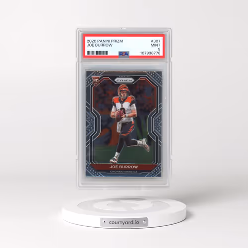 2020 Panini Prizm #307 Joe Burrow (PSA 9 MINT)