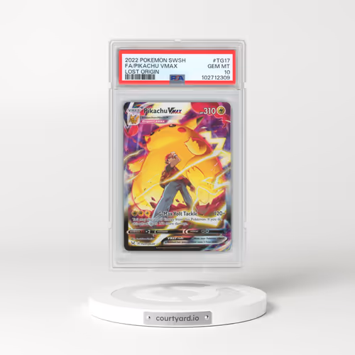 2022 Pokémon Sword & Shield Lost Origin #TG17 Pikachu Vmax - Full Art (PSA 10 GEM MINT)