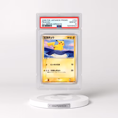 2006 Pokémon Promo #153 Pikachu - All Nippon Airways (PSA 10 GEM MINT)