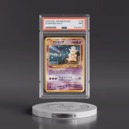2000 Pokémon Neo #199 Slowking - Holo (PSA 9 MINT)