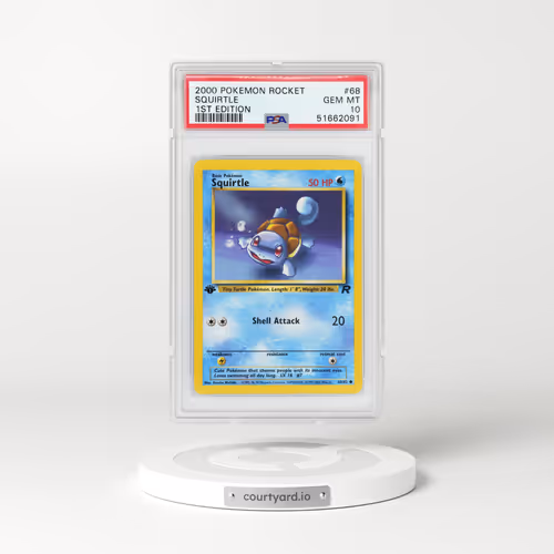 2000 Team Rocket #68 Squirtle - 1st Edition (PSA 10 GEM MINT)