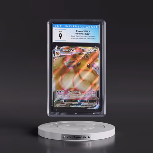 2017 Black Star Promos - Sword & Shield #SWSH087 Eevee VMAX - Shining Fates Elite Trainer Box (Holo)