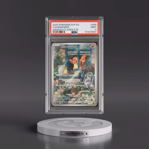 2023 Pokémon Svp EN-SV Black Star Promo #044 Charmander - Obsidian Flames Elite Trainer Box (PSA 9 M