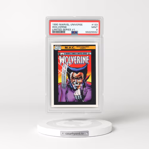 1990 Marvel Universe #133 Wolverine Limited Series #1