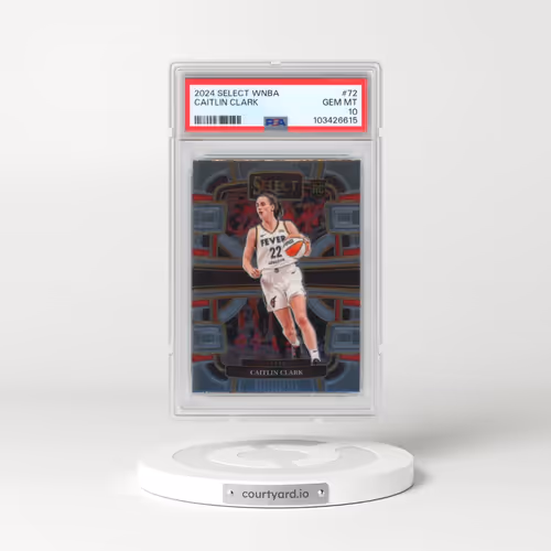 2024 Panini Select WNBA #72 Caitlin Clark (PSA 10 GEM MINT)