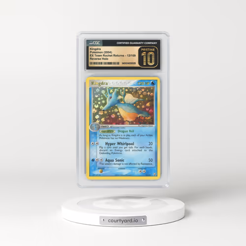2004 EX Team Rocket Returns #12 Kingdra - Holo (CGC 10 PRISTINE)