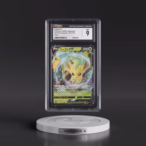 2022 VSTAR Universe #011/172 Leafeon V - Holo (CGC 9 MINT)
