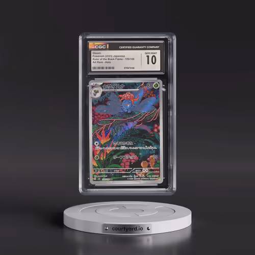 2023 Ruler of the Black Flame #109/108 Gloom - Art Rare Holo (CGC 10 GEM MINT)