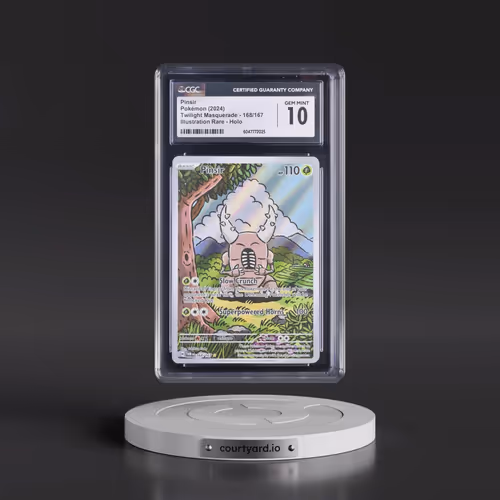 2024 Twilight Masquerade - TWM EN #168/167 Pinsir - Illustration Rare (CGC 10 GEM MINT)