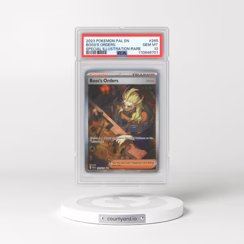 2023 Pokémon Pal EN-Paldea Evolved #265 Boss's Orders - Special Illustration Rare (PSA 10 GEM MINT)