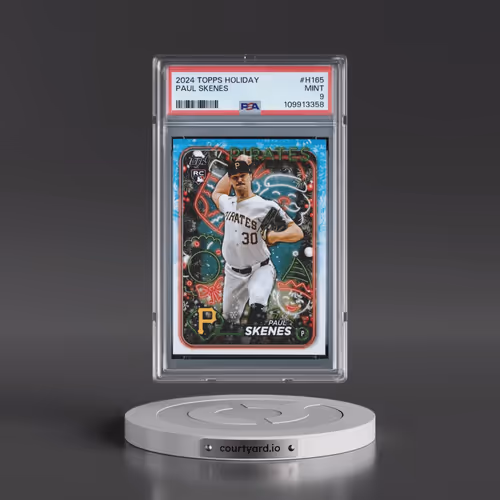 2024 Topps Holiday #H165 Paul Skenes (PSA 9 MINT)