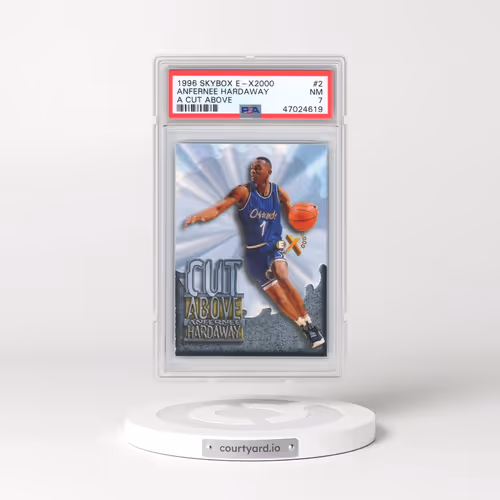 1996 Skybox E-X2000 A Cut Above #2 Anfernee Hardaway (PSA 7 NM)