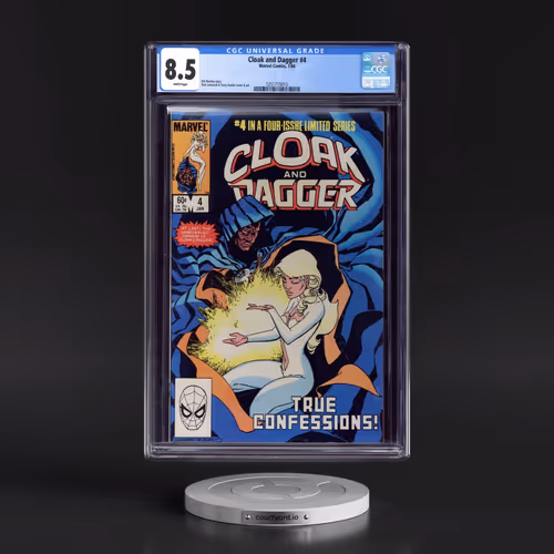 Cloak and Dagger #4 CGC 8.5 White Pages (Marvel Comics, 1/84) - Universal