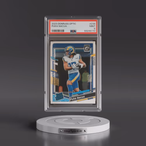 2023 Panini Donruss Optic #238 Puka Nacua (PSA 9 MINT)