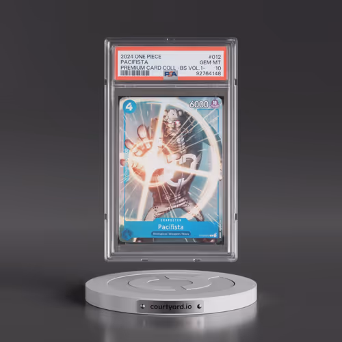2024 One Piece Premium Card Collection -Best Selection Vol.1 #012 Pacifista (PSA 10 GEM MINT)
