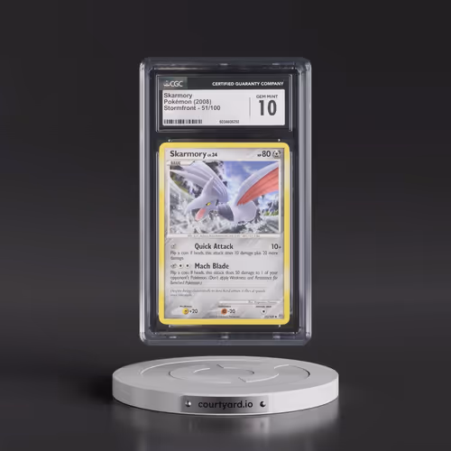 2008 Stormfront #51/100 Skarmory (CGC 10 GEM MINT)