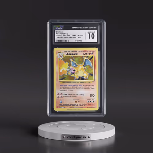 2023 Trading Card Game Classic - CLV, CLC, CLB #003/034 Charizard - Charizard & Ho-Oh ex Deck -