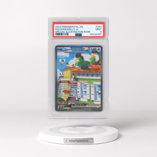 2023 Pokémon Pal EN-Paldea Evolved #264 Squawkabilly EX - Holo Special Illustration Rare (PSA 9 MINT)
